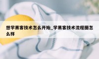 想学黑客技术怎么开始_学黑客技术流程图怎么样